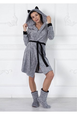 Теплий халат Roksana 1020 S